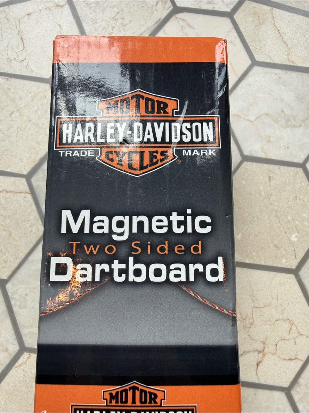 🧡🖤 NIB!! Harley-Davidson Magnetic Dartboard